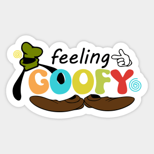 Goofy Sticker